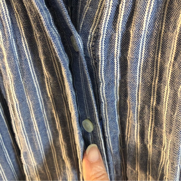 Anthropologie Isabella Sinclair chambray shirtdress. Size XS. - Picture 10 of 13